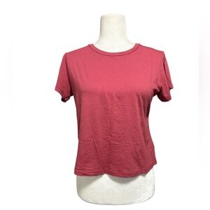 VELVET By GRAHAM & SPENCER Basic Tee Cropped
